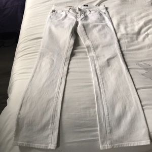 White AG Adriano Goldschmied Jeans